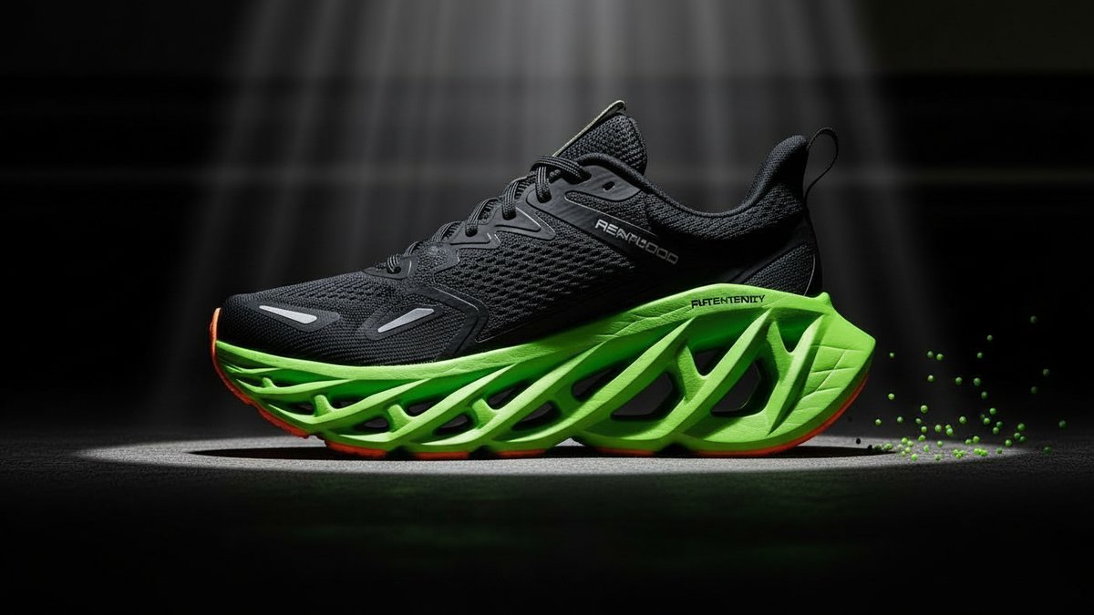 حذاء الجري ASICS Novablast 5 من الجانب يظهر النعل الأوسط FF BLAST+ TURBO