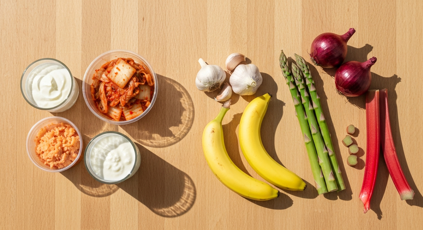 مقارنة جنبًا إلى جنب بين البروبيوتيك والبريبيوتيك